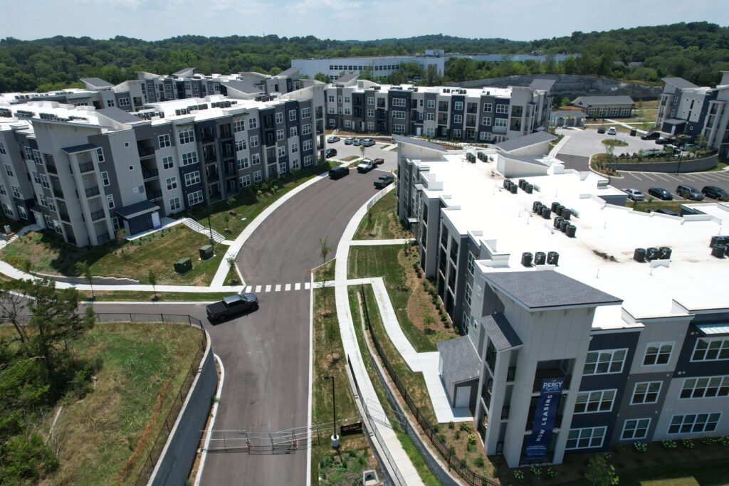 The Percy apartment development in Nashville, Tennessee